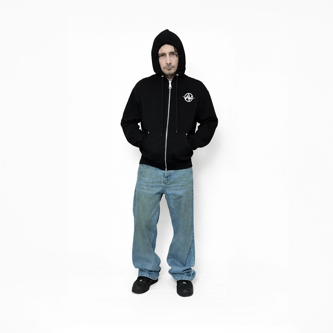 ZIP HOODIE PUSHER LOGO - immagine 2